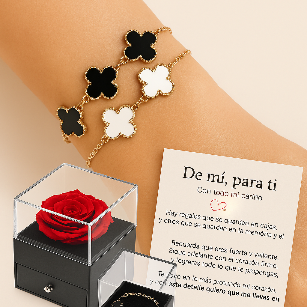Pulsera Trébol — el regalo que dice “estoy contigo” sin decirlo