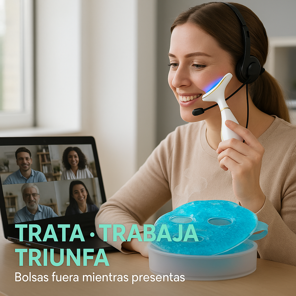 El combo frío-LED que borra dolor, bolsas y flacidez sin filtros