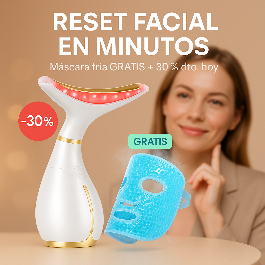 El combo frío-LED que borra dolor, bolsas y flacidez sin filtros