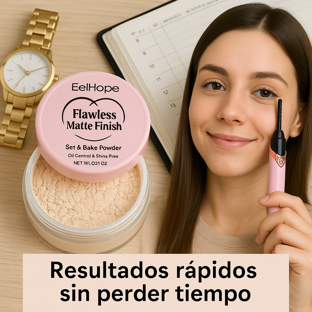 Piel lisa en 30s — tono único universal.