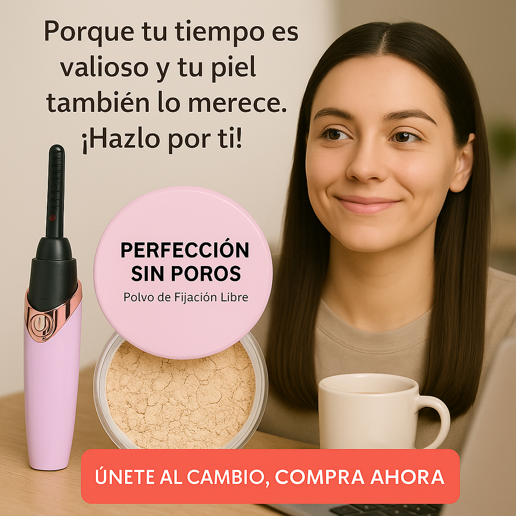 Piel lisa en 30s — tono único universal.