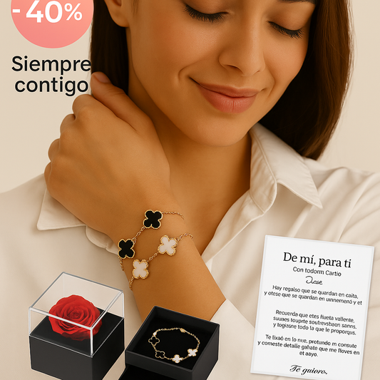 Pulsera Trébol — el regalo que dice “estoy contigo” sin decirlo