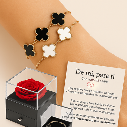 Pulsera Trébol — el regalo que dice “estoy contigo” sin decirlo