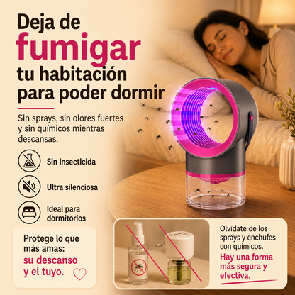 Lámpara Anti-Mosquitos - Sin Fumigar Tu Cuarto con Spray Tóxicos