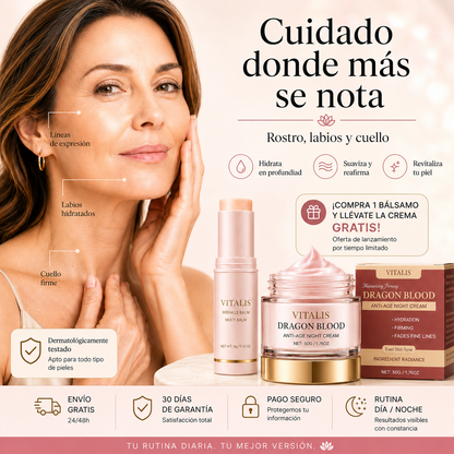 Vitalis Contra Líneas Visibles - Despierta Tu Piel